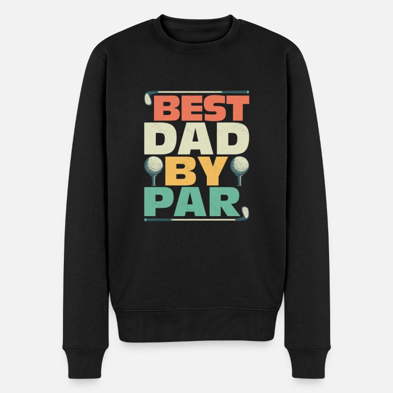 Meilleur papa par Golf Golf - Pull Premium bio Homme - noir