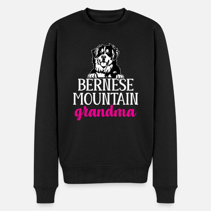 Berner Sennenhund - Männer Premium Bio Pullover - Schwarz