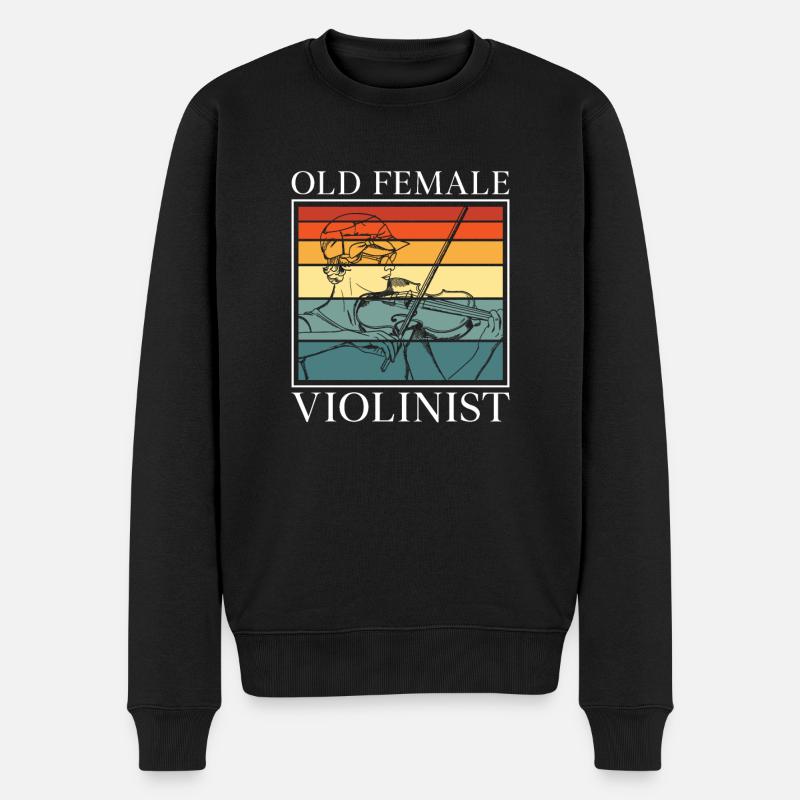 Violon Violon - Pull Premium bio Homme - noir
