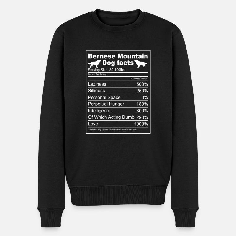 Bouvier bernois - Pull Premium bio Homme - noir