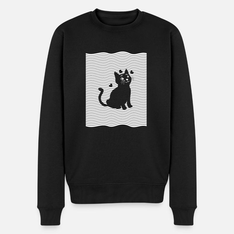 CHATON - Pull Premium bio Homme - noir