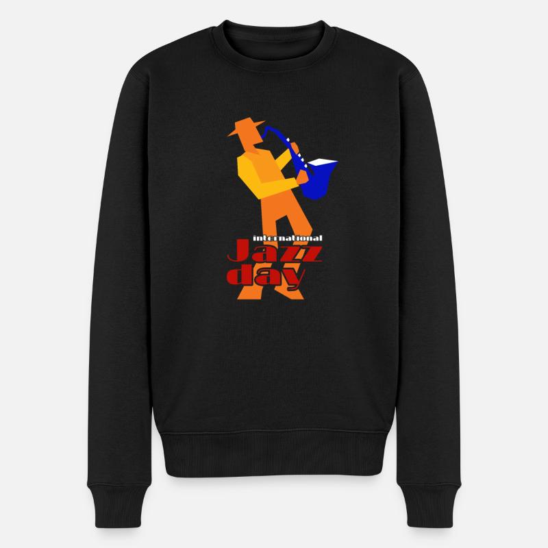 Festival d’improvisation de musique jazz - Pull Premium bio Homme - noir