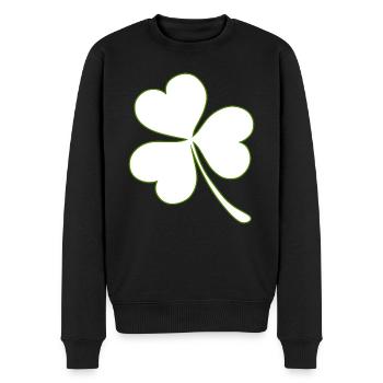 Cloverleaf - Pull Premium bio Homme - noir - Devant - Nico (187cm)