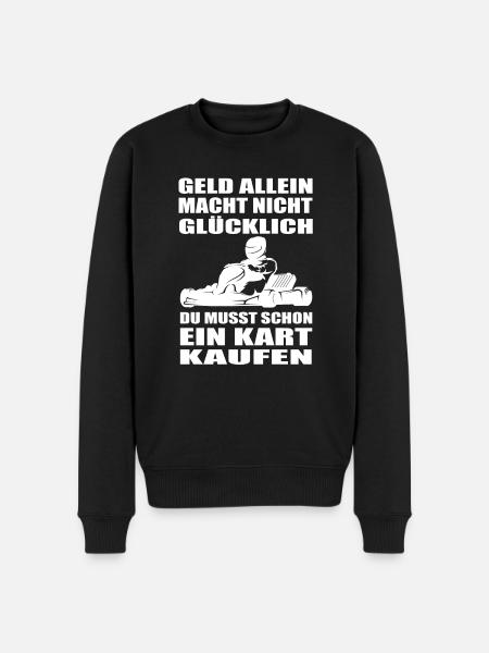 Kart - Männer Premium Bio Pullover - Schwarz