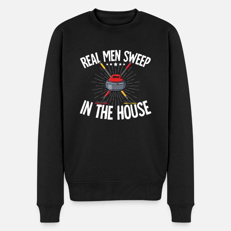 Attirer - Pull Premium bio Homme - noir