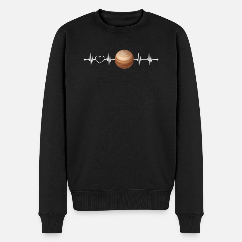 Jupiter - Pull Premium bio Homme - noir