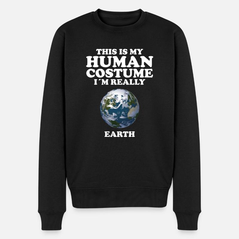 Terre - Pull Premium bio Homme - noir