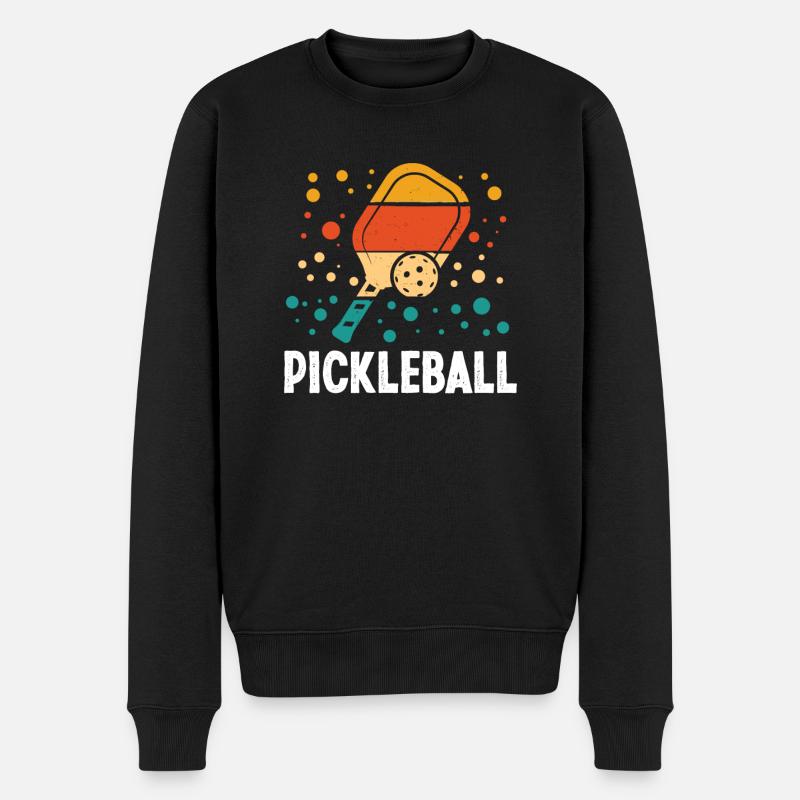 Pickleball - Pull Premium bio Homme - noir