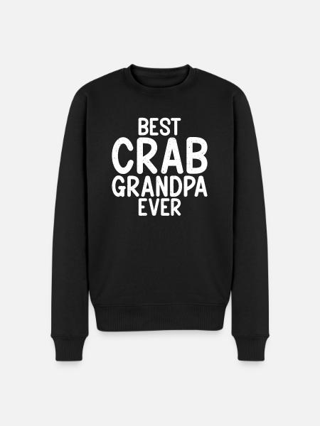Cadeaux Crab Lover - Pull Premium bio Homme - noir
