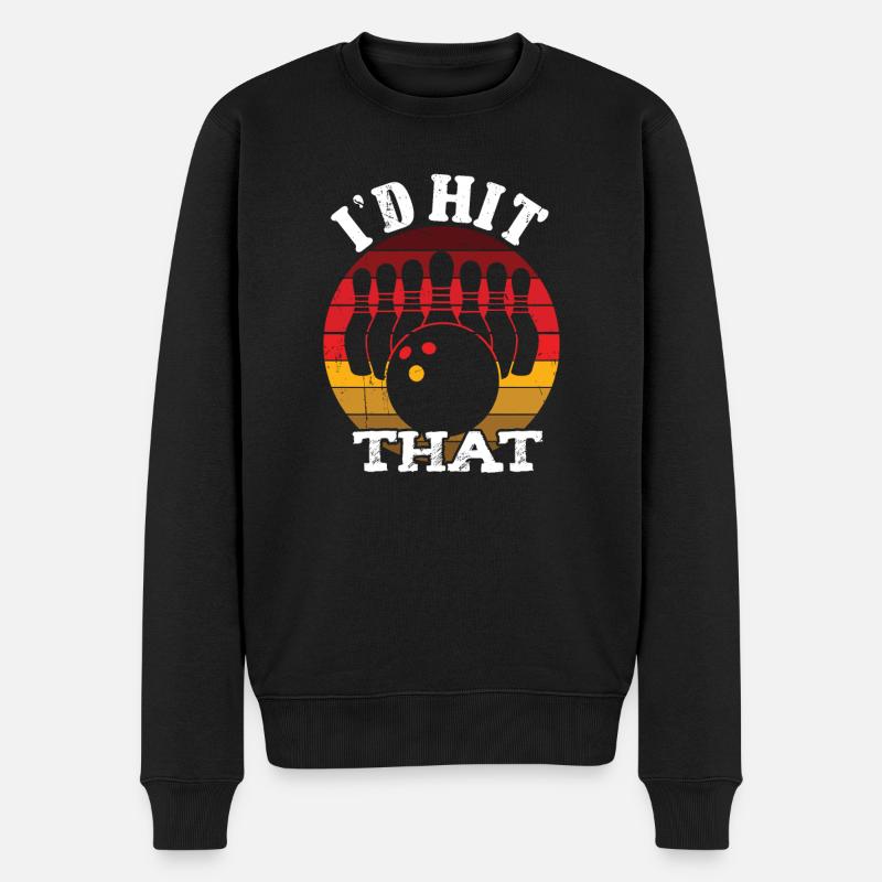 J’avais frappé ça - Pull Premium bio Homme - noir