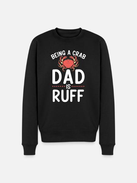 Cadeaux Crab Lover - Pull Premium bio Homme - noir
