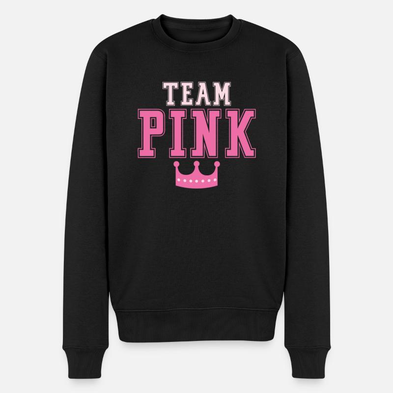 Équipe Pink Crown - Pull Premium bio Homme - noir