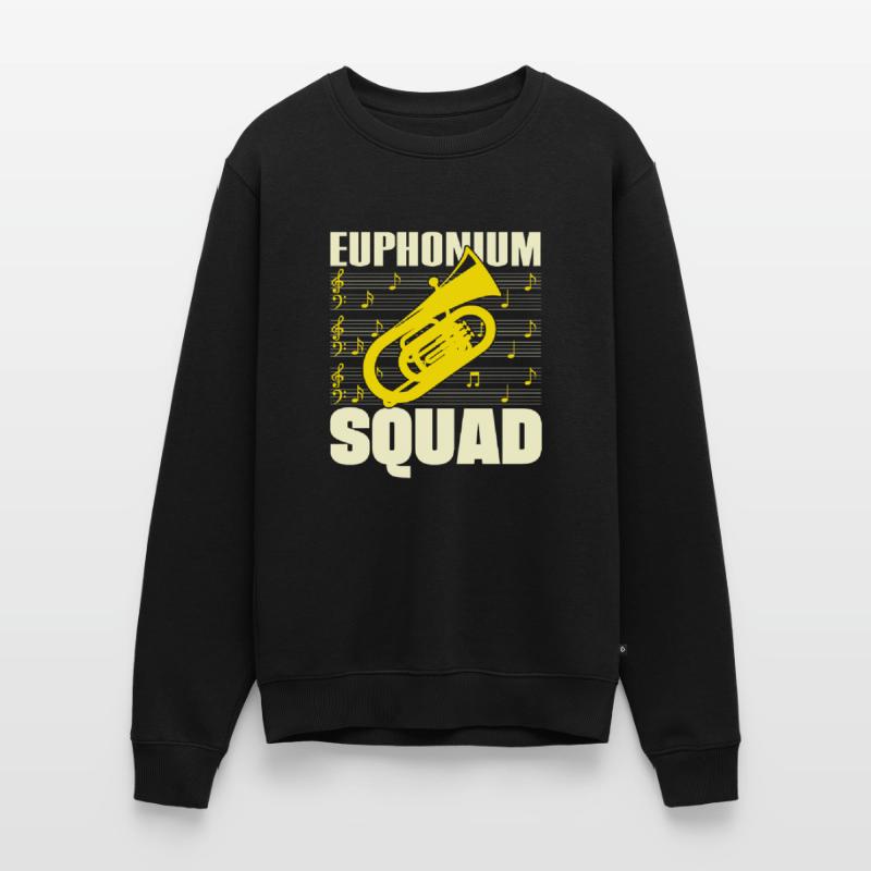 Euphonium Squad Baritone Player Gift Idea Men's Premium Organic Jumper