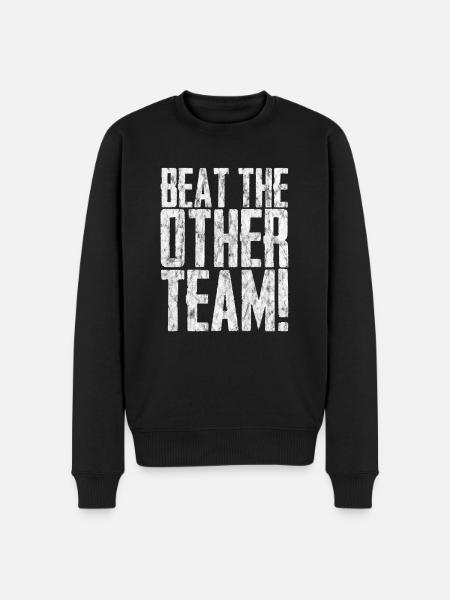 Beat The Other Team 3 - Men's Premium Organic Jumper - black