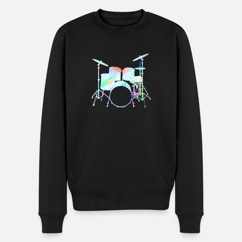 Batteurs Batteurs Batteurs Batteurs - Pull Premium bio Homme - noir
