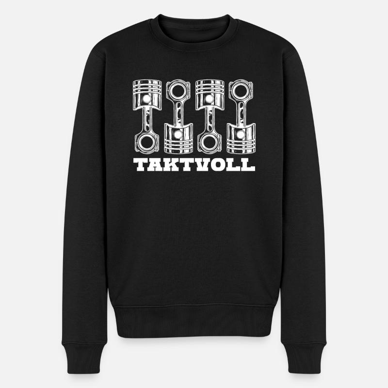 Tuner Motor Benzin Diesel Tuning - Männer Premium Bio Pullover - Schwarz