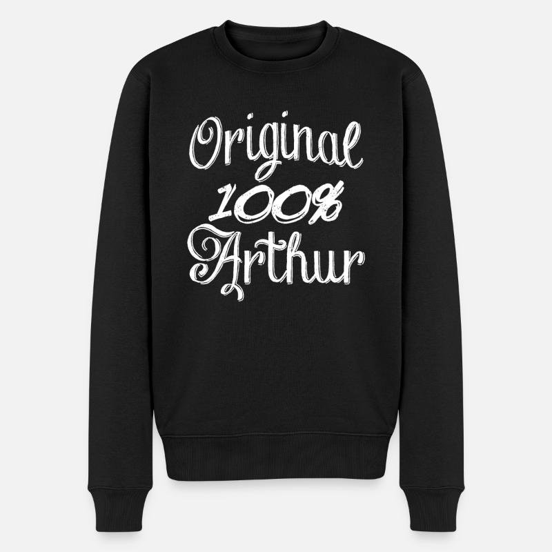 Original 100% Arthur - Pull Premium bio Homme - noir