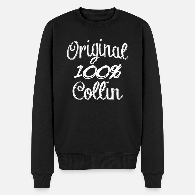 Original 100% Collin - Pull Premium bio Homme - noir