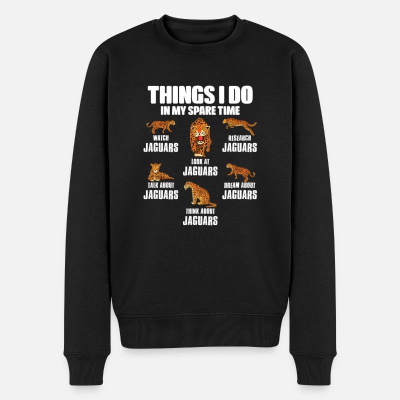 Jaguar - Pull Premium bio Homme - noir