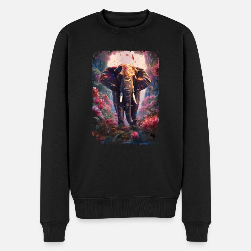 Mammouth - Pull Premium bio Homme - noir