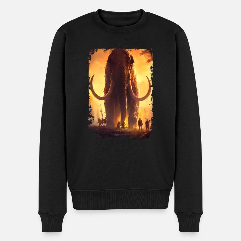 Mammouth - Pull Premium bio Homme - noir