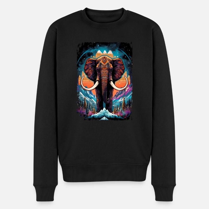 Mammouth - Pull Premium bio Homme - noir