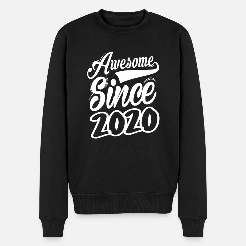 Génial depuis 2020 - Pull Premium bio Homme - noir