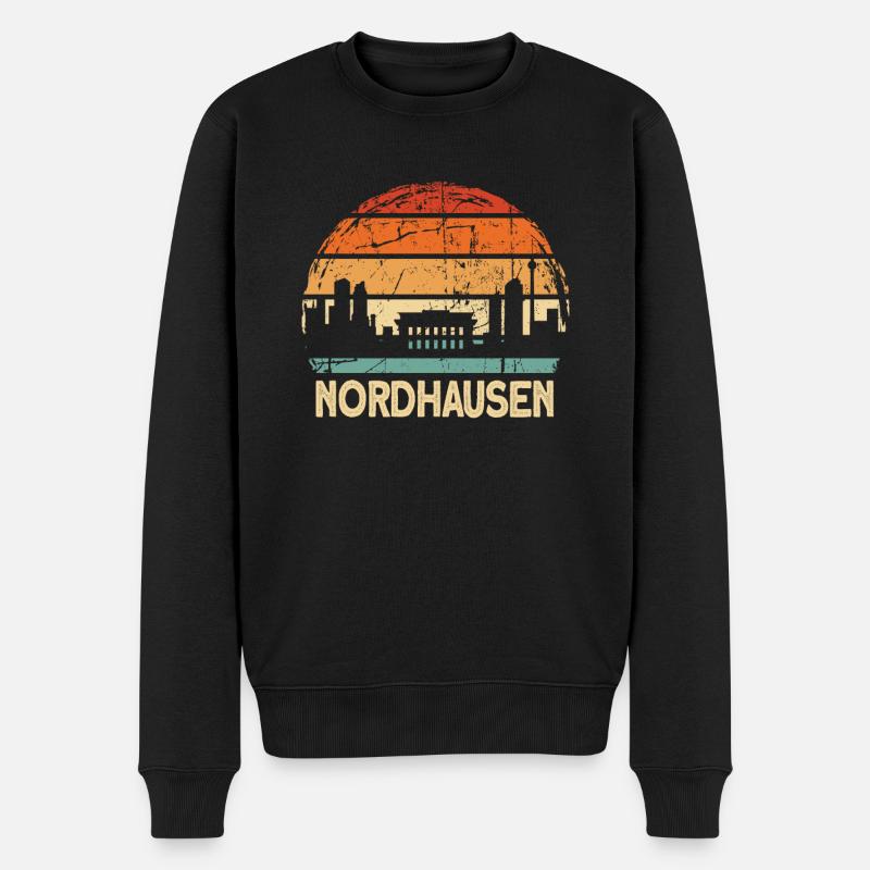 Nordhausen - Pull Premium bio Homme - noir