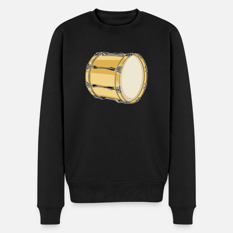 Fanfahrenzug Spielmannszug - Männer Premium Bio Pullover - Schwarz