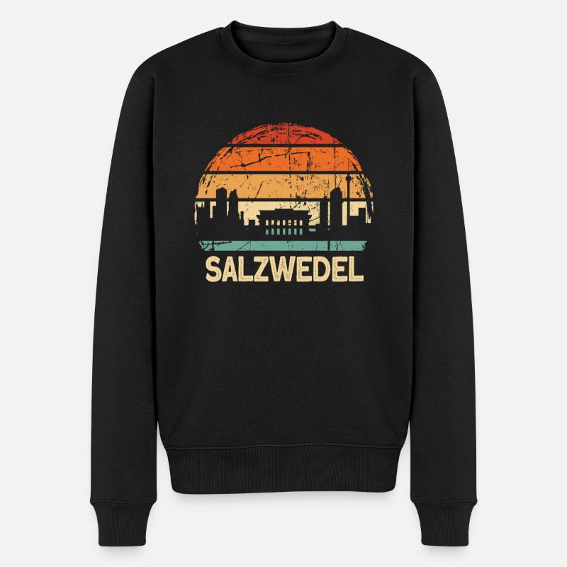 Salzwedel - Pull Premium bio Homme - noir