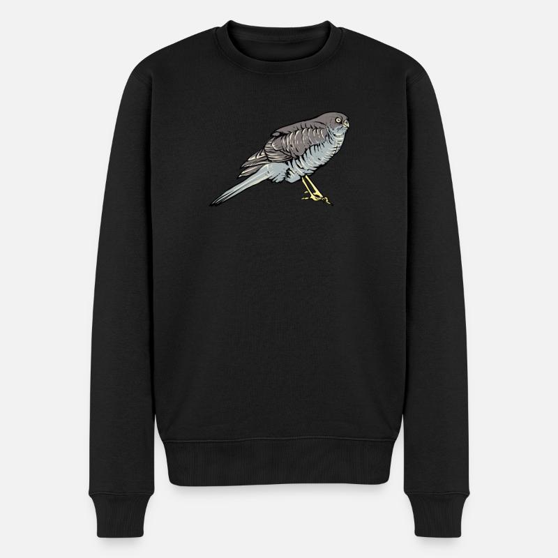 Title - Männer Premium Bio Pullover - Schwarz