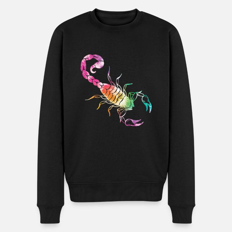 Scorpion - Pull Premium bio Homme - noir
