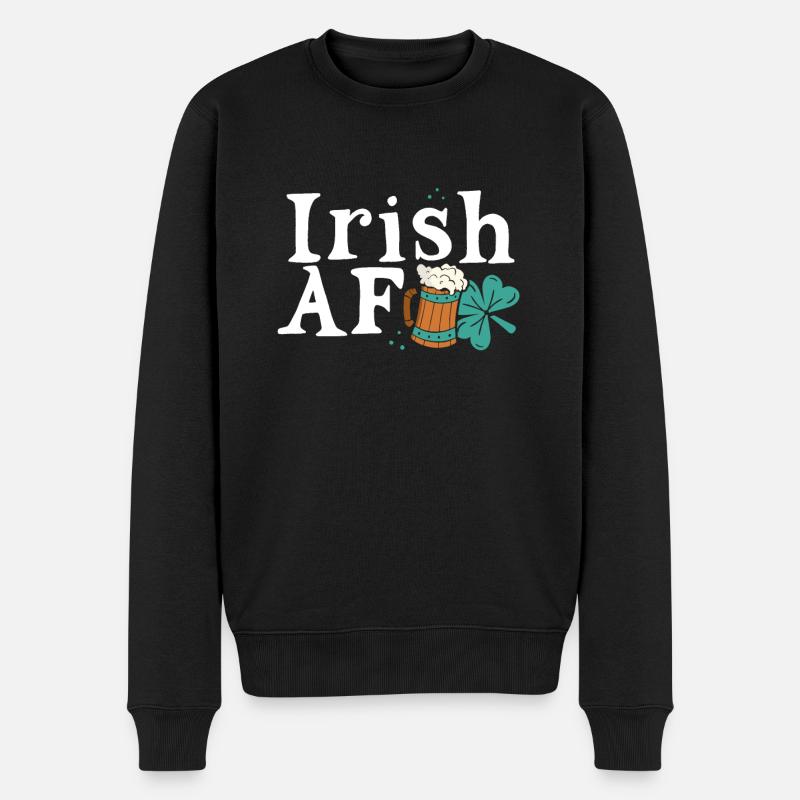 Afk irlandais - Pull Premium bio Homme - noir