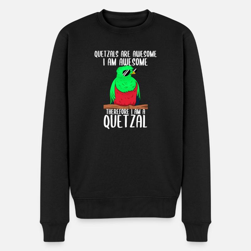 Guatemala Guatemalan Flagge DNA I Geschenk - Männer Premium Bio Pullover - Schwarz