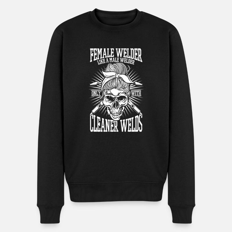 Serrurier soudeur - Pull Premium bio Homme - noir