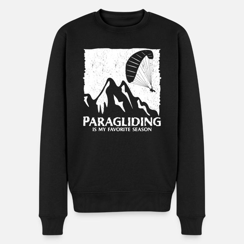 Gleitschirmfliegen Parapente - Pull Premium bio Homme - noir