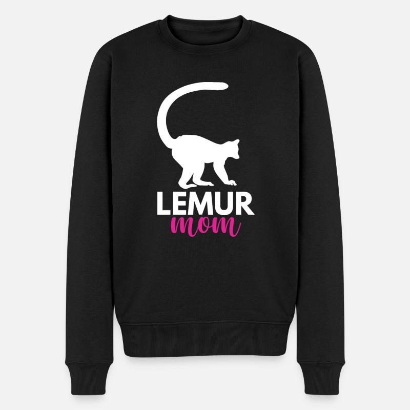 Lémurien - Pull Premium bio Homme - noir