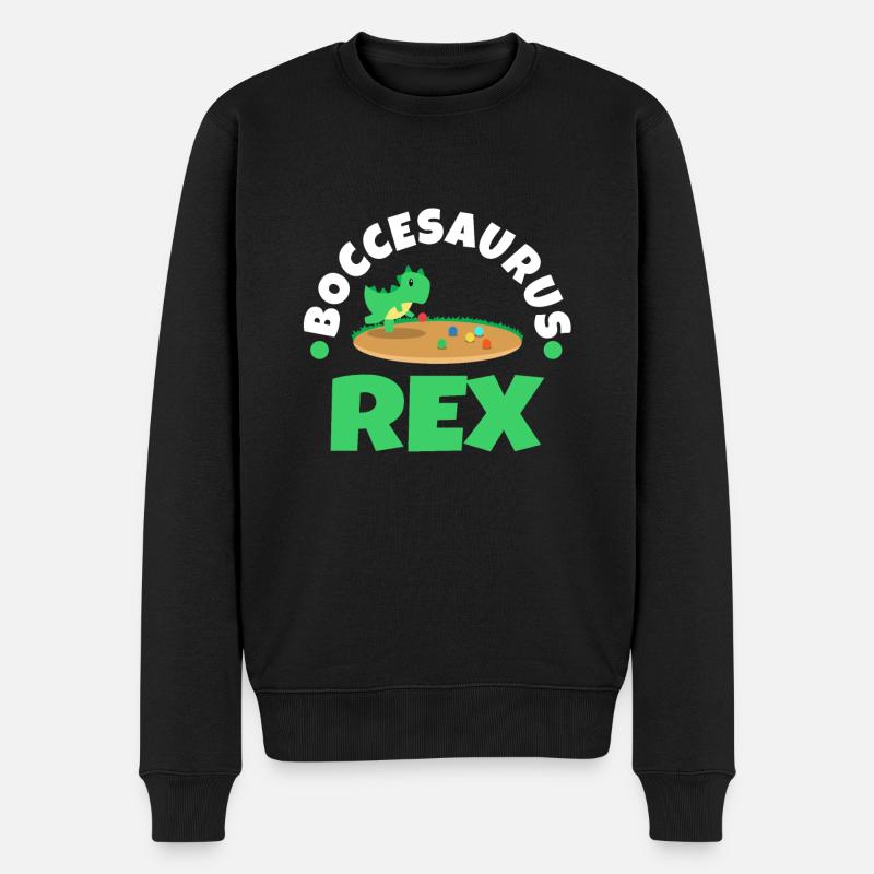 Boccesaurus Rex - Pull Premium bio Homme - noir