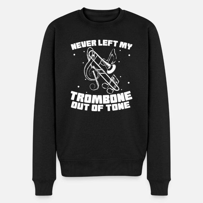 Spielmannszug Trombone drôle - Pull Premium bio Homme - noir