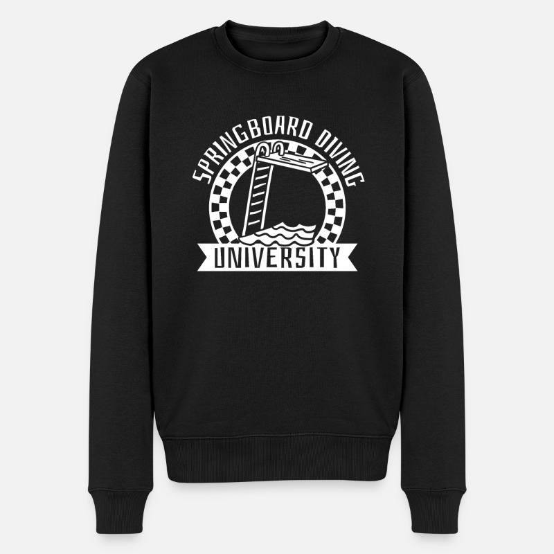 Université de plongée - Pull Premium bio Homme - noir
