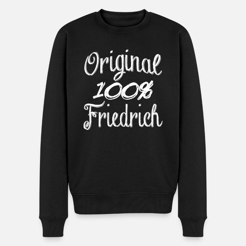 Original 100% Friedrich - Pull Premium bio Homme - noir