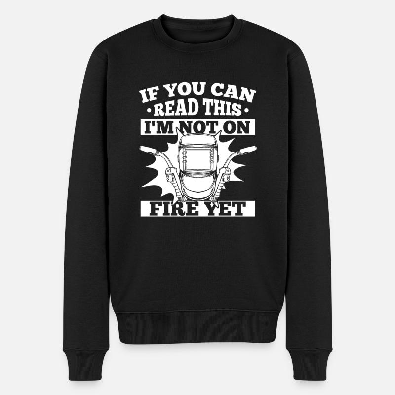 Serrurier soudeur - Pull Premium bio Homme - noir