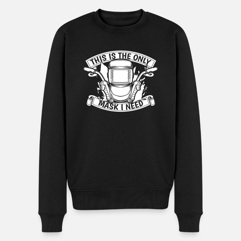 Serrurier soudeur - Pull Premium bio Homme - noir