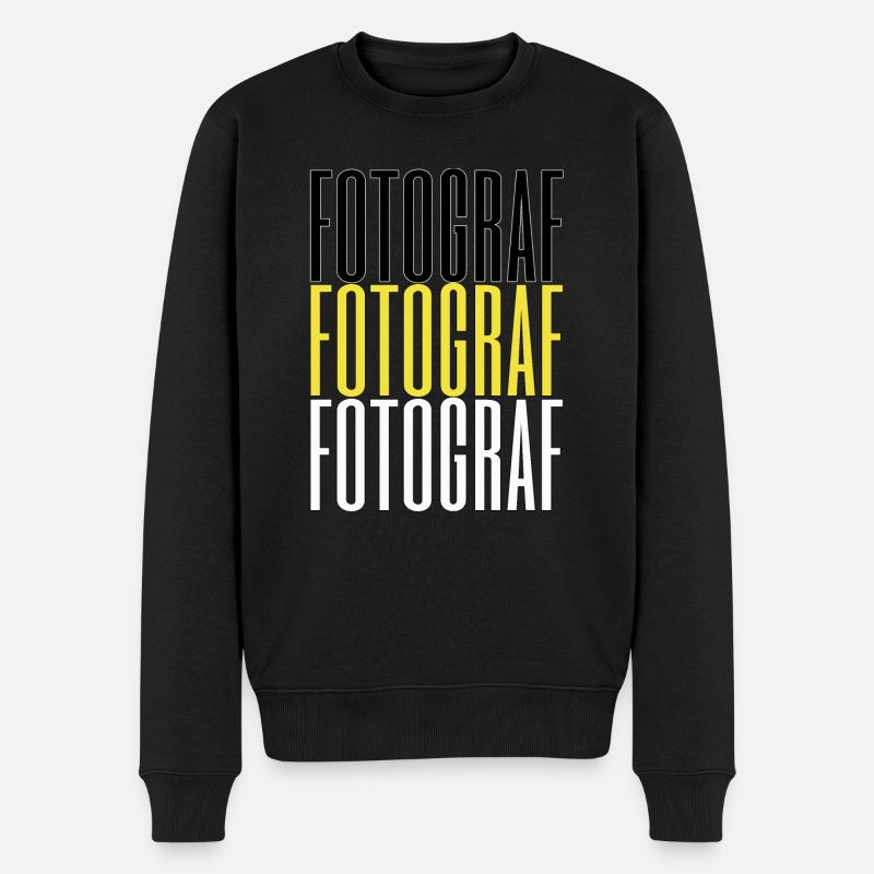 Photographe - Pull Premium bio Homme - noir