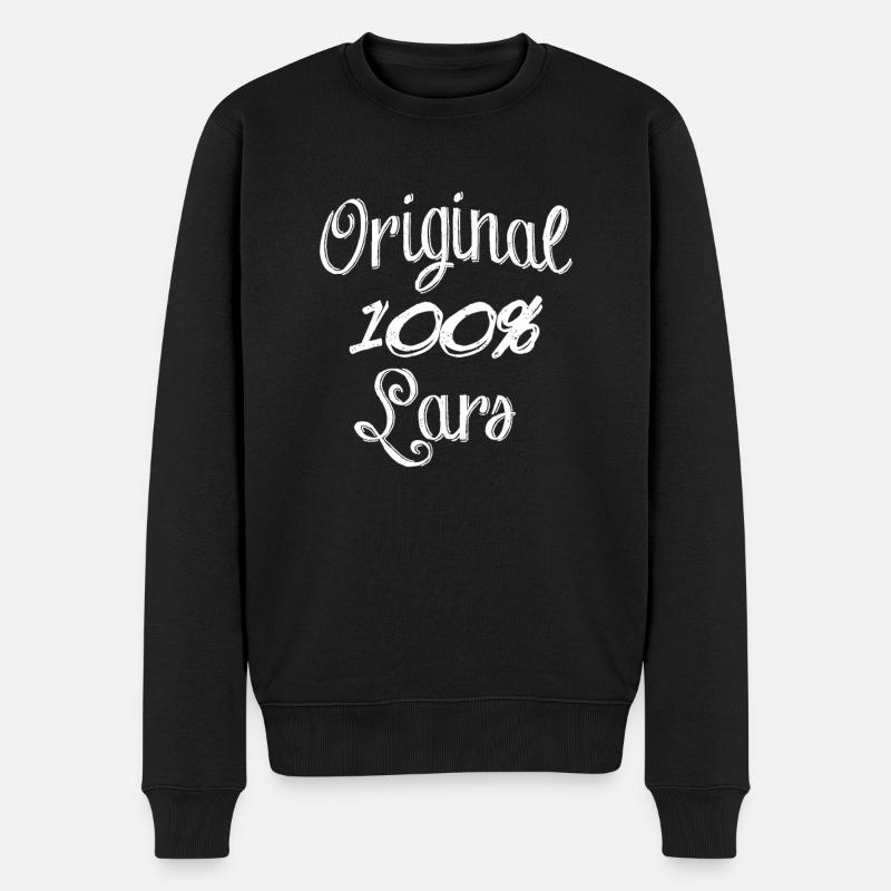 Original 100% Lars - Pull Premium bio Homme - noir