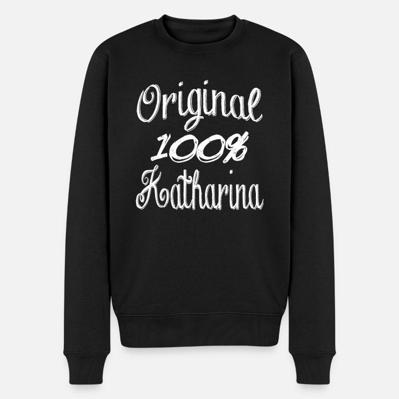 Original 100% Katharina - Pull Premium bio Homme - noir