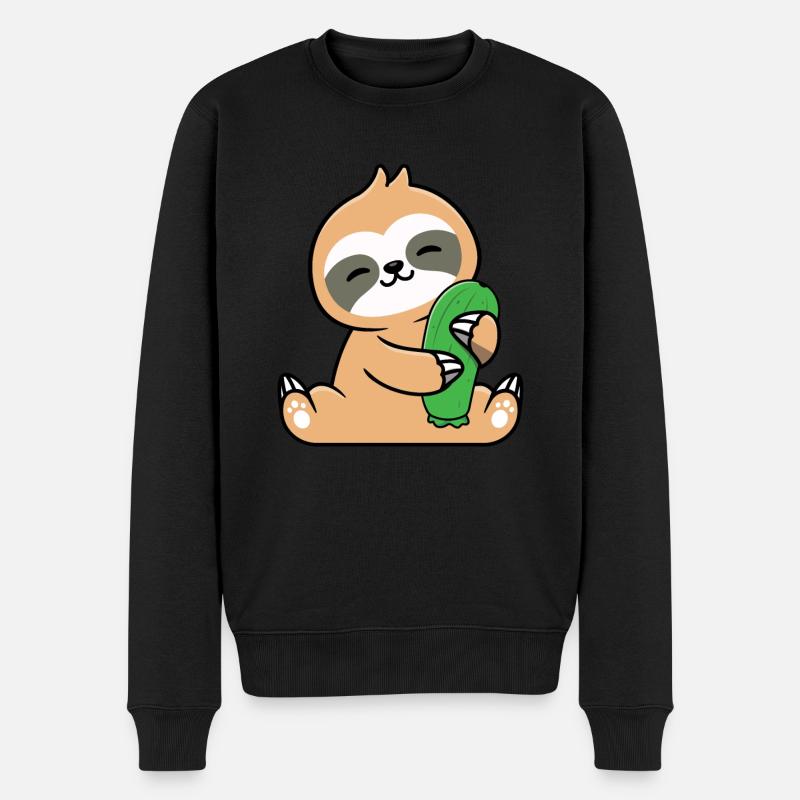 Courgette - Pull Premium bio Homme - noir