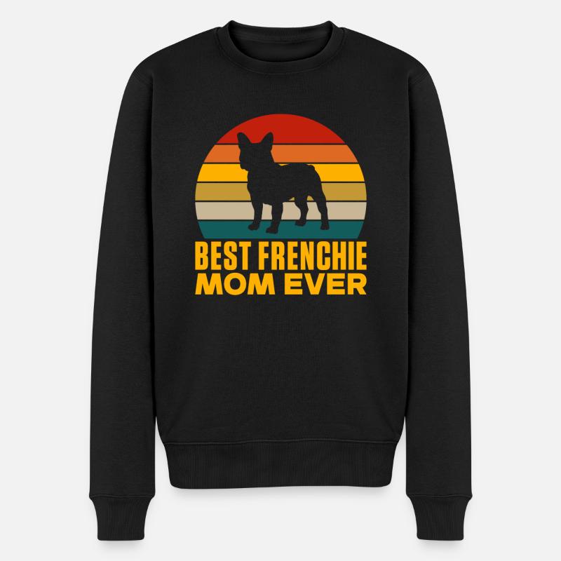 Cadeaux de bouledogue français - Pull Premium bio Homme - noir