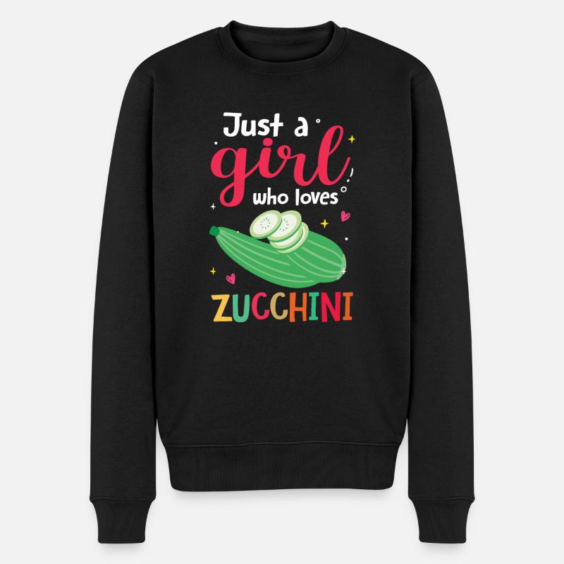 Courgette - Pull Premium bio Homme - noir