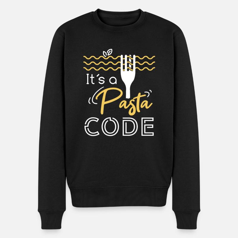 Computer programming - Men's Premium Organic Jumper - black